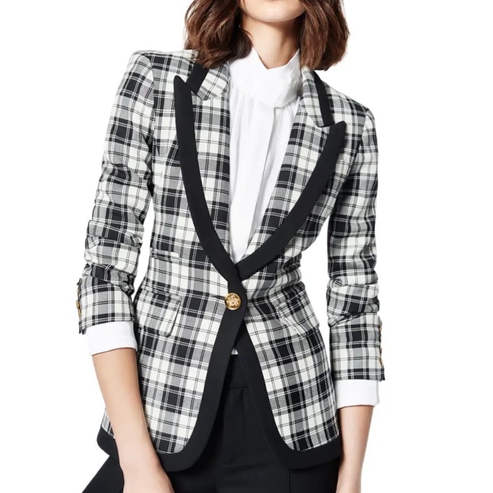 Smythe Taped Peaked Lapel Blazer